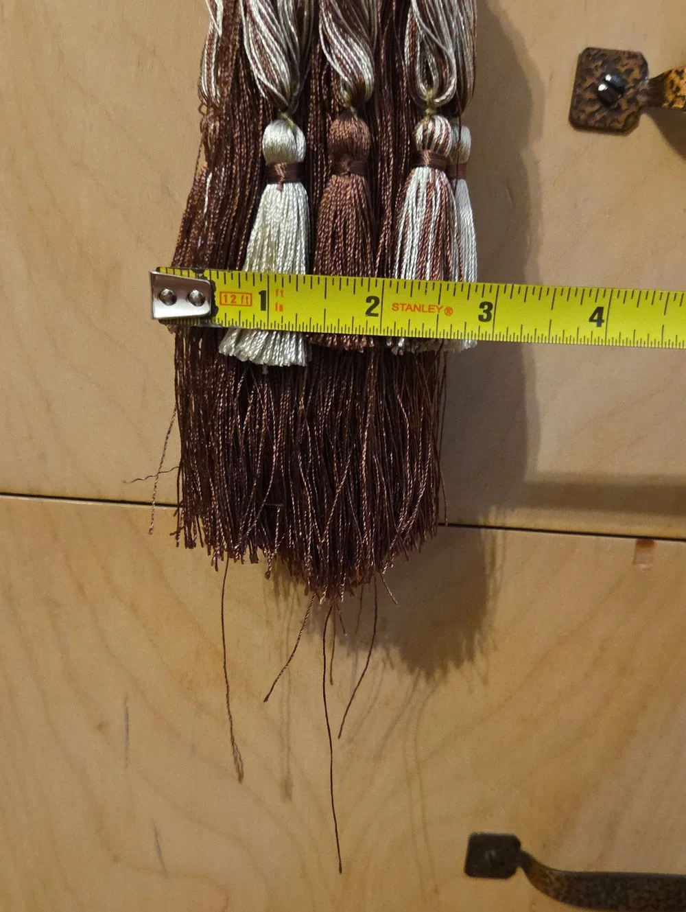 Set Of Two Decorative Tassels Or Drapery Tie Backs